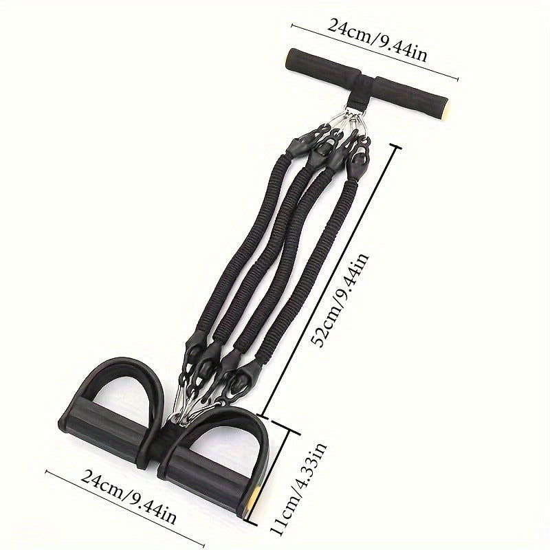 Ultimate Resistance Bands Set for Full-Body Fitness and Stretching