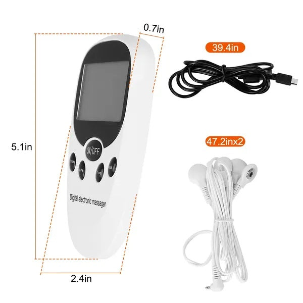 Pain Relief & Relaxation: Dual Pulse Muscle Stimulator
